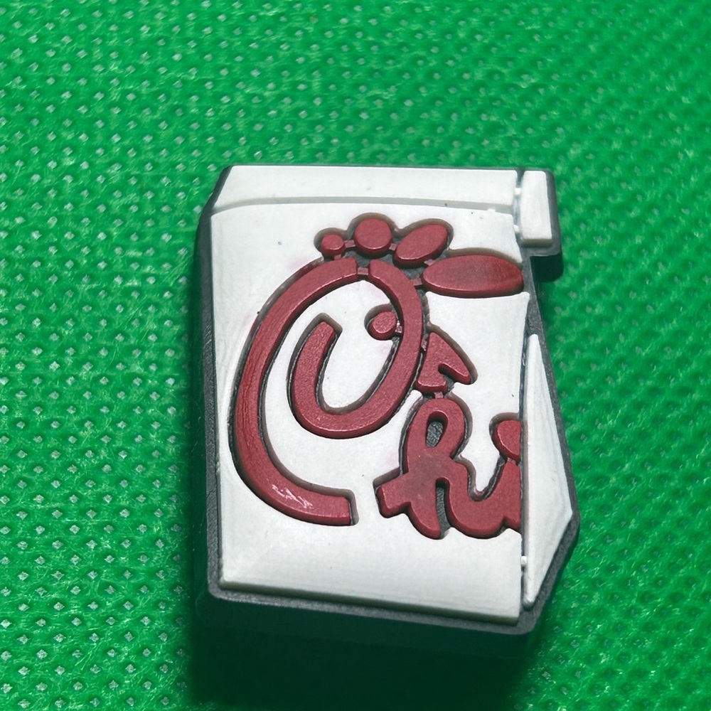 🌼 (5/$10 or 10/$15) NEW “Chick-fil-a LOVER” Croc Charm Collection